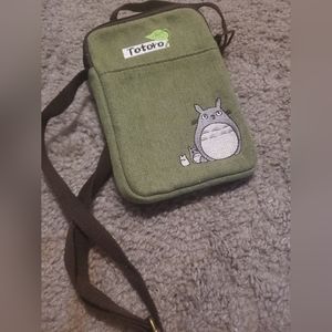 Canvas small crossbody Bag cartoon cute pattern